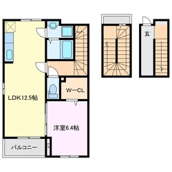 コートハウス安塚の物件間取画像